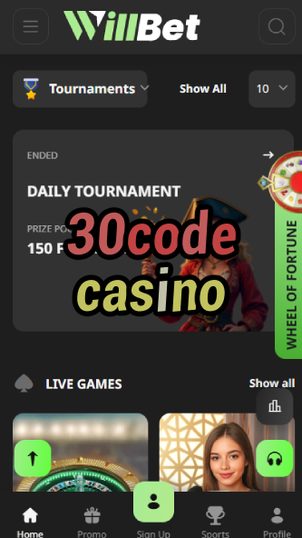 30Code Casino - Exclusive 30% Bonus Code-www.bdqngd.com